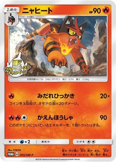 Torracat SM-P: Sun & Moon Promos Pokemon card