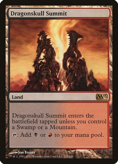 Dragonskull Summit Magic 2013 (M13) Magic card