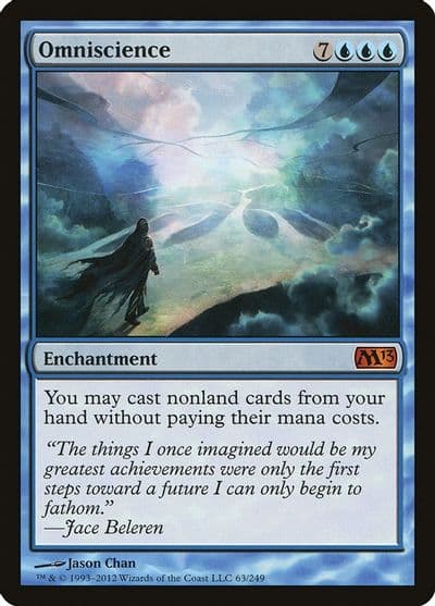 Omniscience Magic 2013 (M13) Magic card