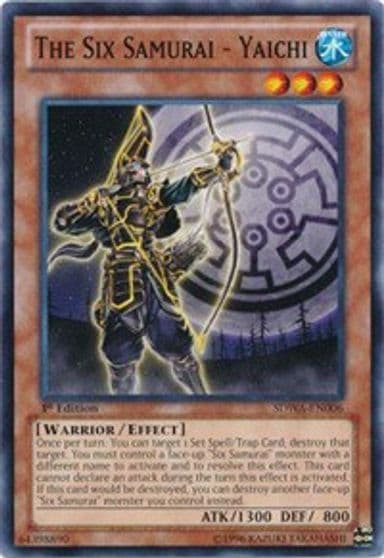 The Six Samurai Yaichi Structure Deck: Samurai Warlords Yu-Gi-Oh! card