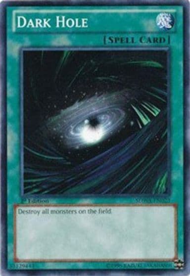 Dark Hole Structure Deck: Samurai Warlords Yu-Gi-Oh! card