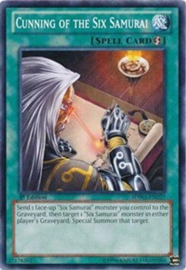 Cunning of the Six Samurai Structure Deck: Samurai Warlords Yu-Gi-Oh! card