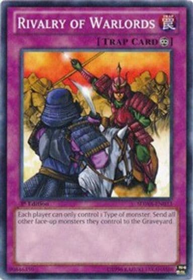 Rivalry of Warlords Structure Deck: Samurai Warlords Yu-Gi-Oh! card