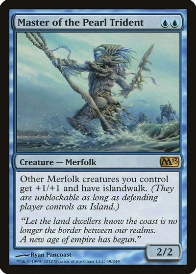Master of the Pearl Trident Magic 2013 (M13) Magic card