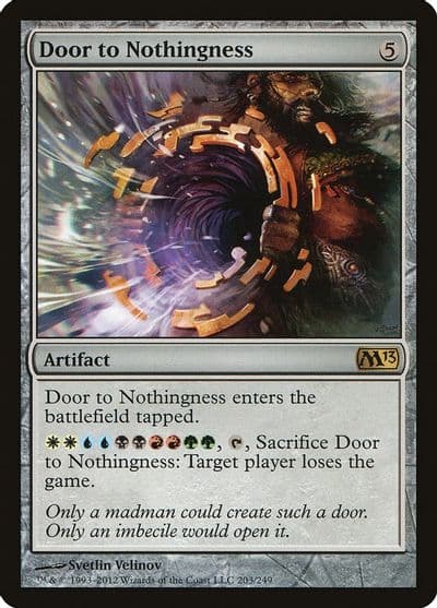Door to Nothingness Magic 2013 (M13) Magic card