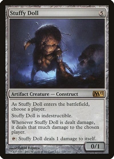 Stuffy Doll Magic 2013 (M13) Magic card
