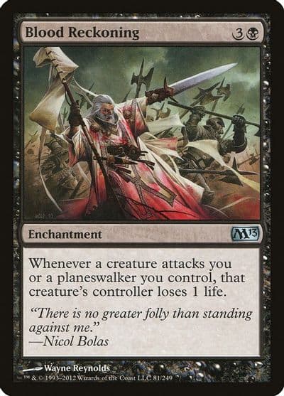 Blood Reckoning Magic 2013 (M13) Magic card