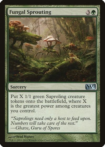 Fungal Sprouting Magic 2013 (M13) Magic card