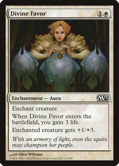 Divine Favor Magic 2013 (M13) Magic card