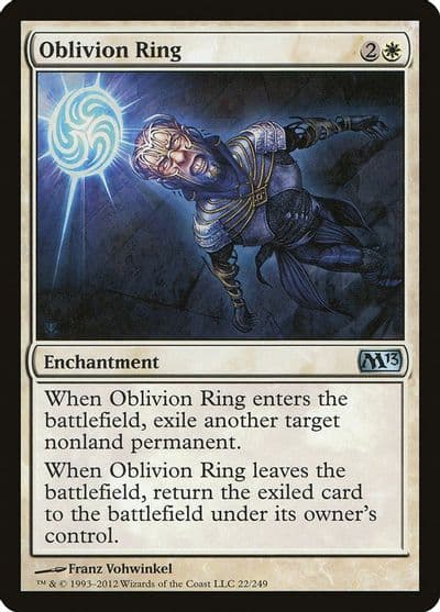 Oblivion Ring Magic 2013 (M13) Magic card