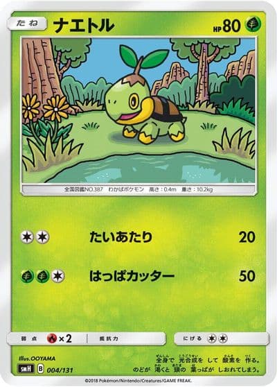 Turtwig smH: GX Starter Decks Pokemon card