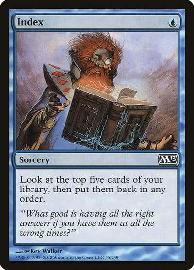 Index Magic 2013 (M13) Magic card