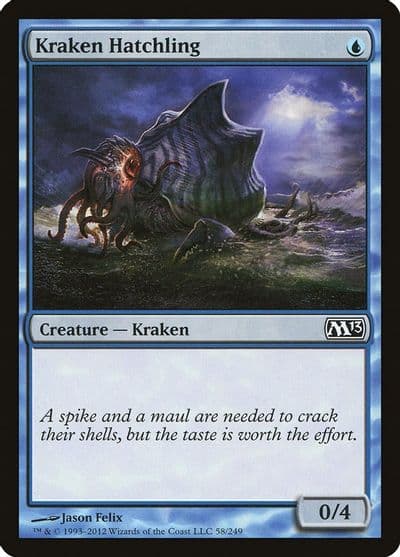 Kraken Hatchling Magic 2013 (M13) Magic card