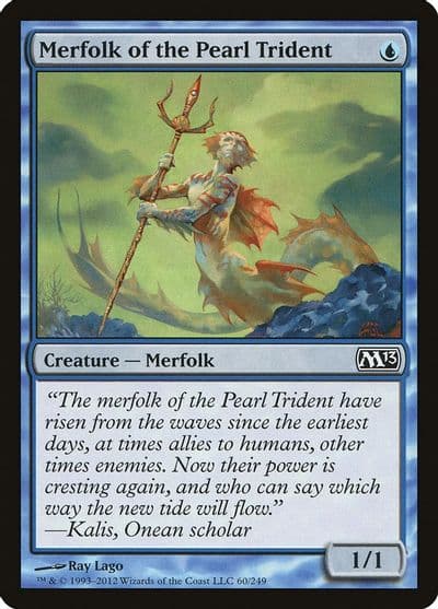 Merfolk of the Pearl Trident Magic 2013 (M13) Magic card