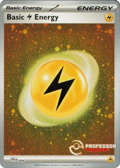 Lightning Energy (2023) Professor Program Promos Pokemon card