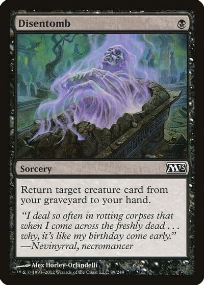 Disentomb Magic 2013 (M13) Magic card