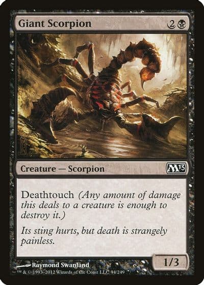 Giant Scorpion Magic 2013 (M13) Magic card