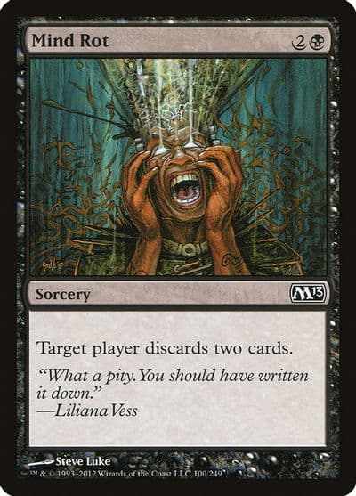 Mind Rot Magic 2013 (M13) Magic card