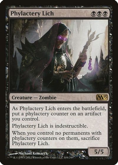 Phylactery Lich Magic 2013 (M13) Magic card