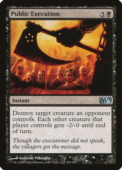 Public Execution Magic 2013 (M13) Magic card