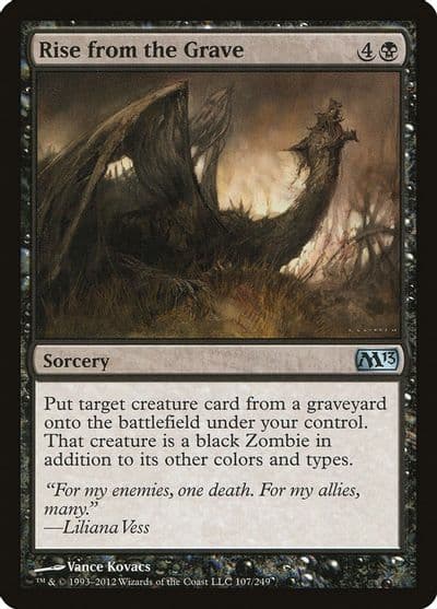 Rise from the Grave Magic 2013 (M13) Magic card