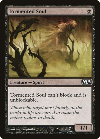 Tormented Soul Magic 2013 (M13) Magic card