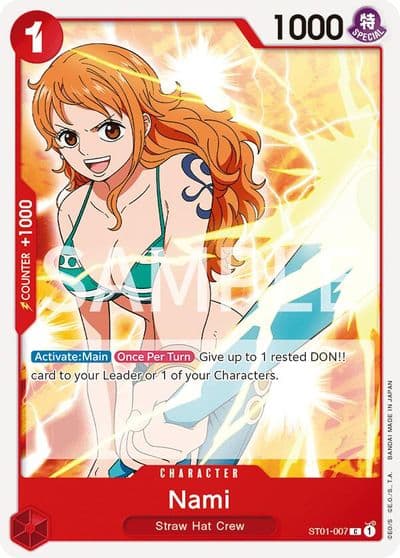 Nami Revision Pack Cards One Piece card
