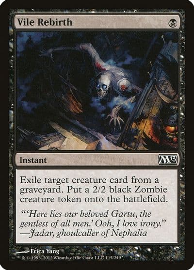 Vile Rebirth Magic 2013 (M13) Magic card