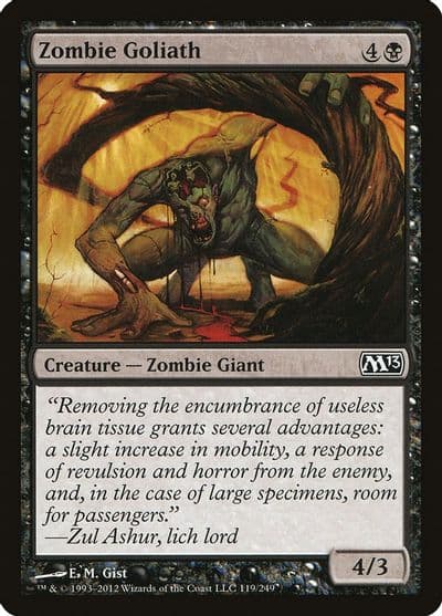Zombie Goliath Magic 2013 (M13) Magic card