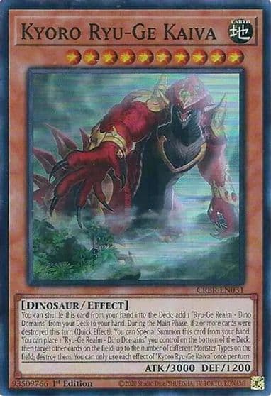 Kyoro Ryu Ge Kaiva Crossover Breakers Yu-Gi-Oh! card