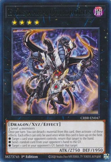 Evilswarm Ouroboros Crossover Breakers Yu-Gi-Oh! card