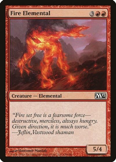 Fire Elemental Magic 2013 (M13) Magic card