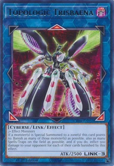 Topologic Trisbaena Crossover Breakers Yu-Gi-Oh! card