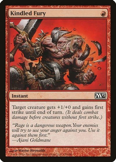 Kindled Fury Magic 2013 (M13) Magic card