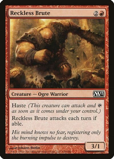 Reckless Brute Magic 2013 (M13) Magic card