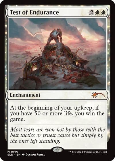 Test of Endurance Secret Lair Drop Series Magic card