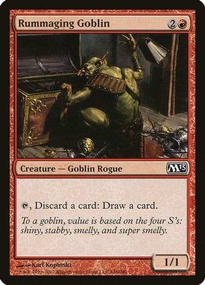 Rummaging Goblin Magic 2013 (M13) Magic card