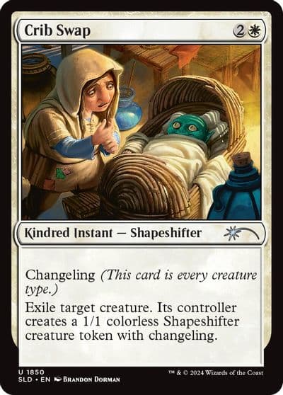 Crib Swap Secret Lair Drop Series Magic card