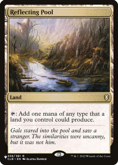 Reflecting Pool The List Reprints Magic card