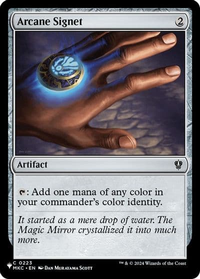 Arcane Signet MKC The List Reprints Magic card