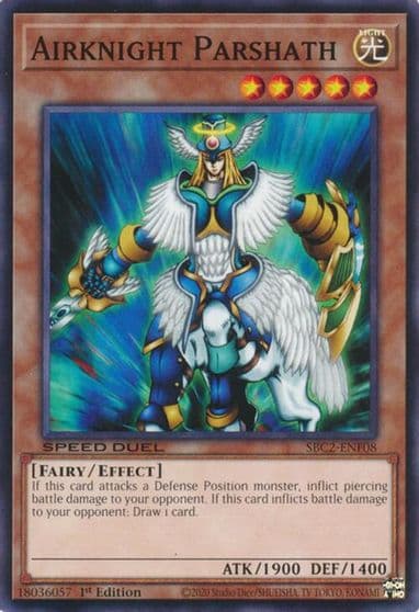 Airknight Parshath Speed Duel: Battle City Finals Yu-Gi-Oh! card