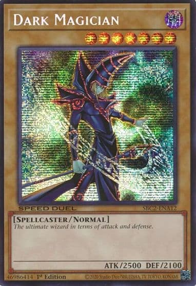 Dark Magician PSR Speed Duel: Battle City Finals Yu-Gi-Oh! card