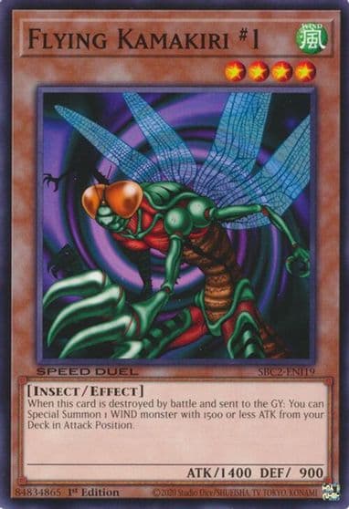 Flying Kamakiri 1 Speed Duel: Battle City Finals Yu-Gi-Oh! card