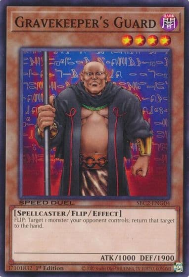 Gravekeepers Guard Speed Duel: Battle City Finals Yu-Gi-Oh! card