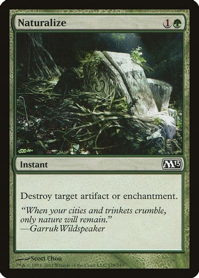 Naturalize Magic 2013 (M13) Magic card