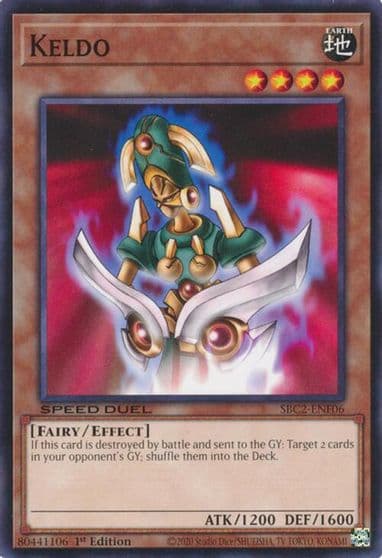 Keldo Speed Duel: Battle City Finals Yu-Gi-Oh! card