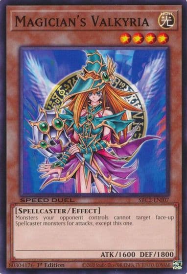 Magicians Valkyria Speed Duel: Battle City Finals Yu-Gi-Oh! card