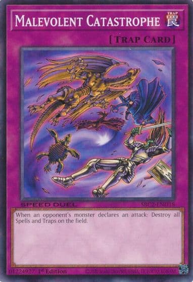 Malevolent Catastrophe Speed Duel: Battle City Finals Yu-Gi-Oh! card