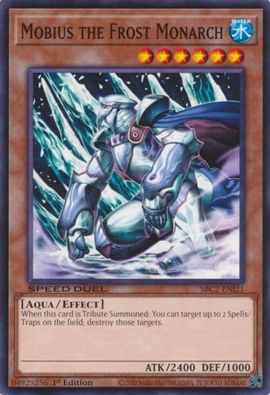 Mobius the Frost Monarch Speed Duel: Battle City Finals Yu-Gi-Oh! card