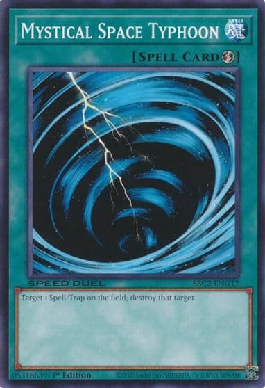 Mystical Space Typhoon Speed Duel: Battle City Finals Yu-Gi-Oh! card